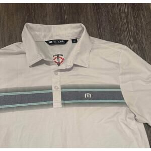 Travis Mathew Minnesota Twins Dry Fit polo size Large